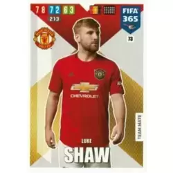 Panini Football 2020 384 No Luke Shaw Manchester United 