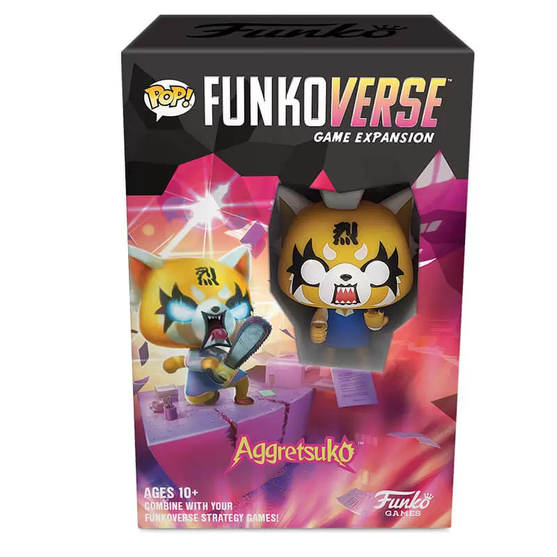 Funko Game - Funkoverse - Aggretsuko Strategy Game Expansion