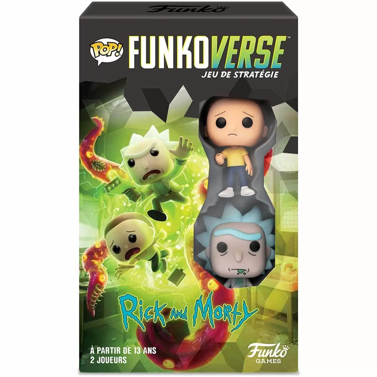 Funko Games - Funkoverse - Rick and Morty Strategy Game 2 Players