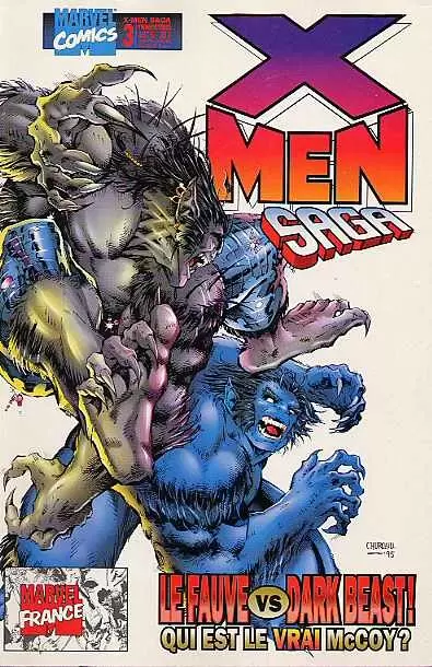 X-Men Saga (Marvel France) - Le Fauve vs Dark Beast !