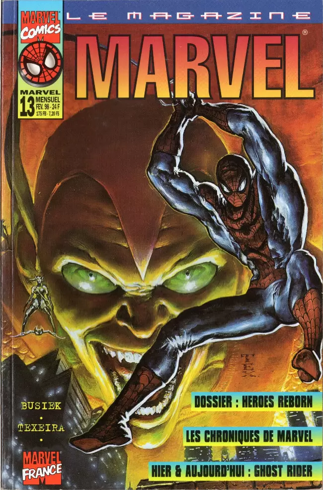 Le magazine MARVEL - La véritable histoire du Bouffon Vert