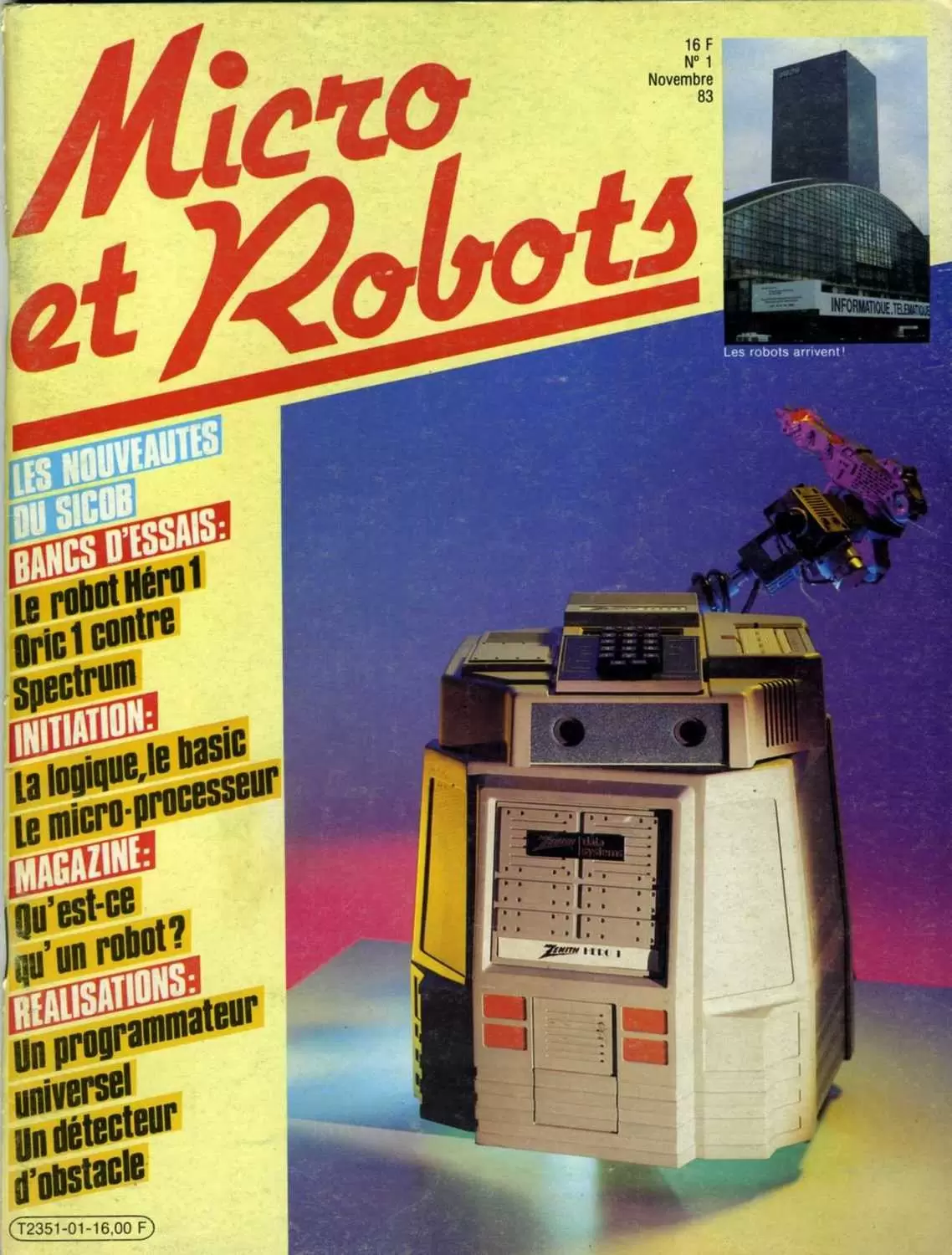 Micro et Robots - Micro et Robots n°1