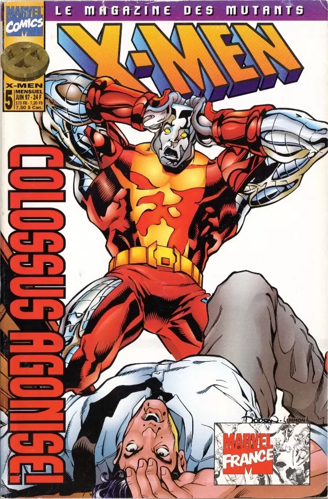 X-Men (Marvel France 1ere série - 1997) - Colossus agonise!