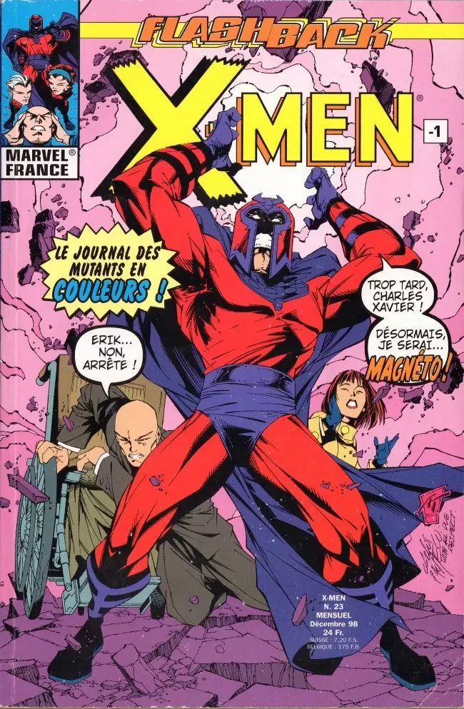 X-Men (Marvel France 1ere série - 1997) - Flashback