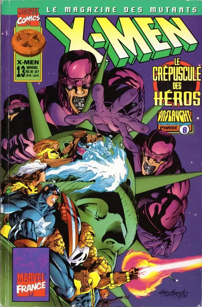 X-Men (Marvel France 1ere série - 1997) - Le crépuscule des héros
