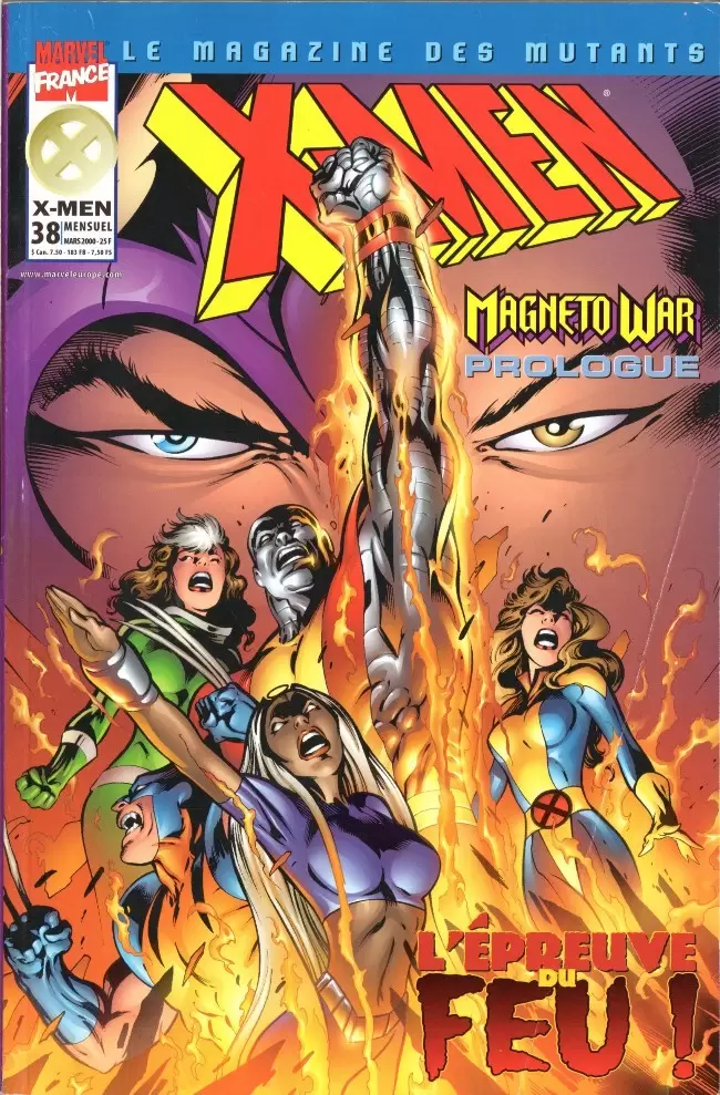 X-Men (Marvel France 1ere série - 1997) - Magneto war - L\'épreuve du feu!