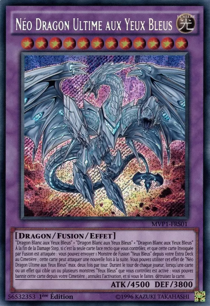 Movie Pack - Édition Secrète MVP1 - Néo Dragon Ultime aux Yeux Bleus