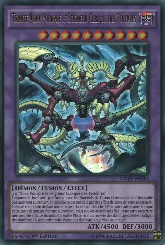 The Dark Side Of Dimensions - Movie Pack MVP1 - Trinité Nova Pourpre le Seigneur Cubique des Ténèbres