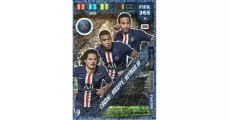 Panini FIFA365 2019 Sticker 159 a/b Edinson Cavani Paris Saint-Germain 