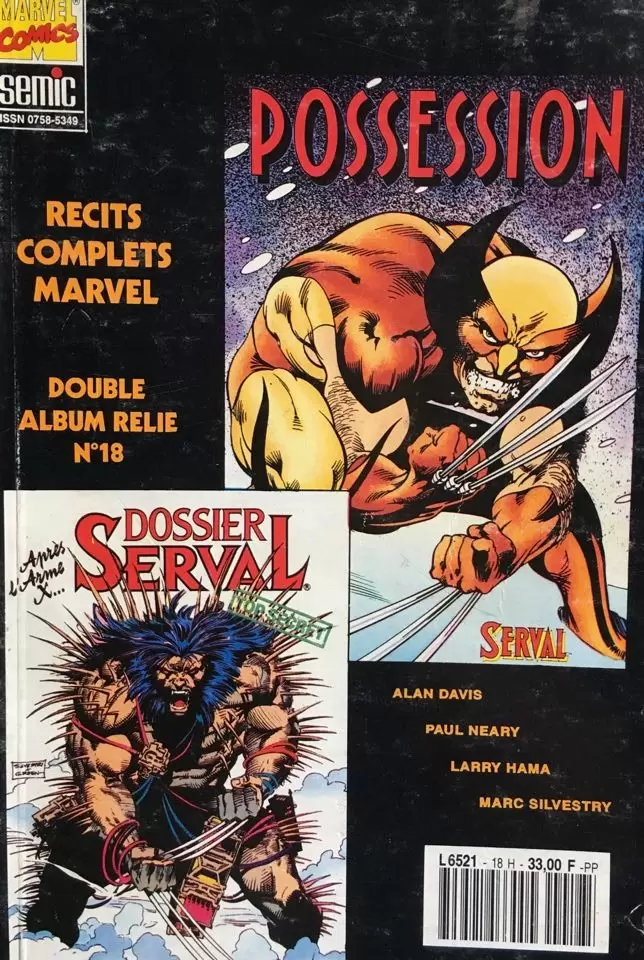 Wolverine - Possession & Dossier Serval - Double Album