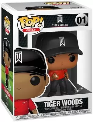 POP! Golf - Golf - Tiger Woods Red Shirt