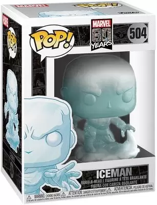POP! MARVEL - Marvel 80th - Iceman Flocked