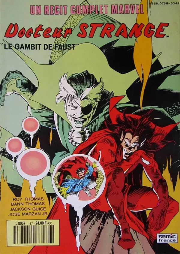 Un récit complet Marvel - Docteur Strange - Le gambit de Faust