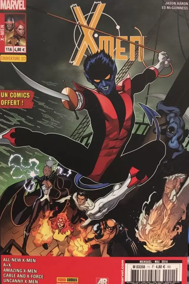 X-Men (Marvel France 4ème série - 2013) - À la recherche de Diablo (11A)