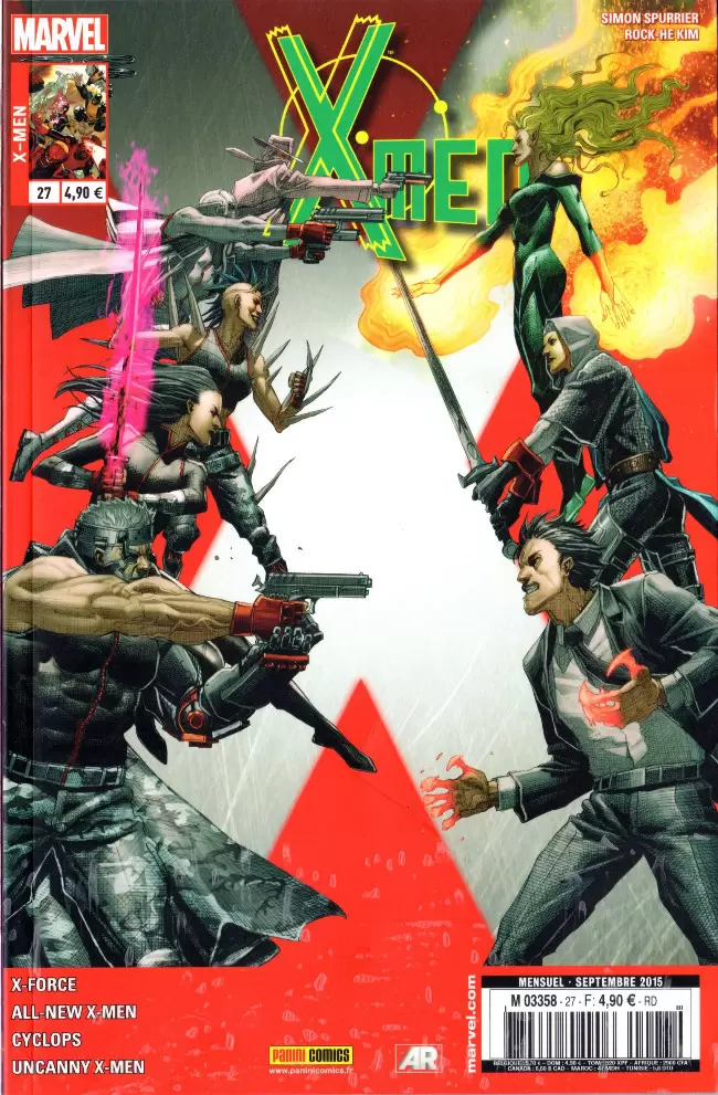 X-Men (Marvel France 4ème série - 2013) - Sur le terrain