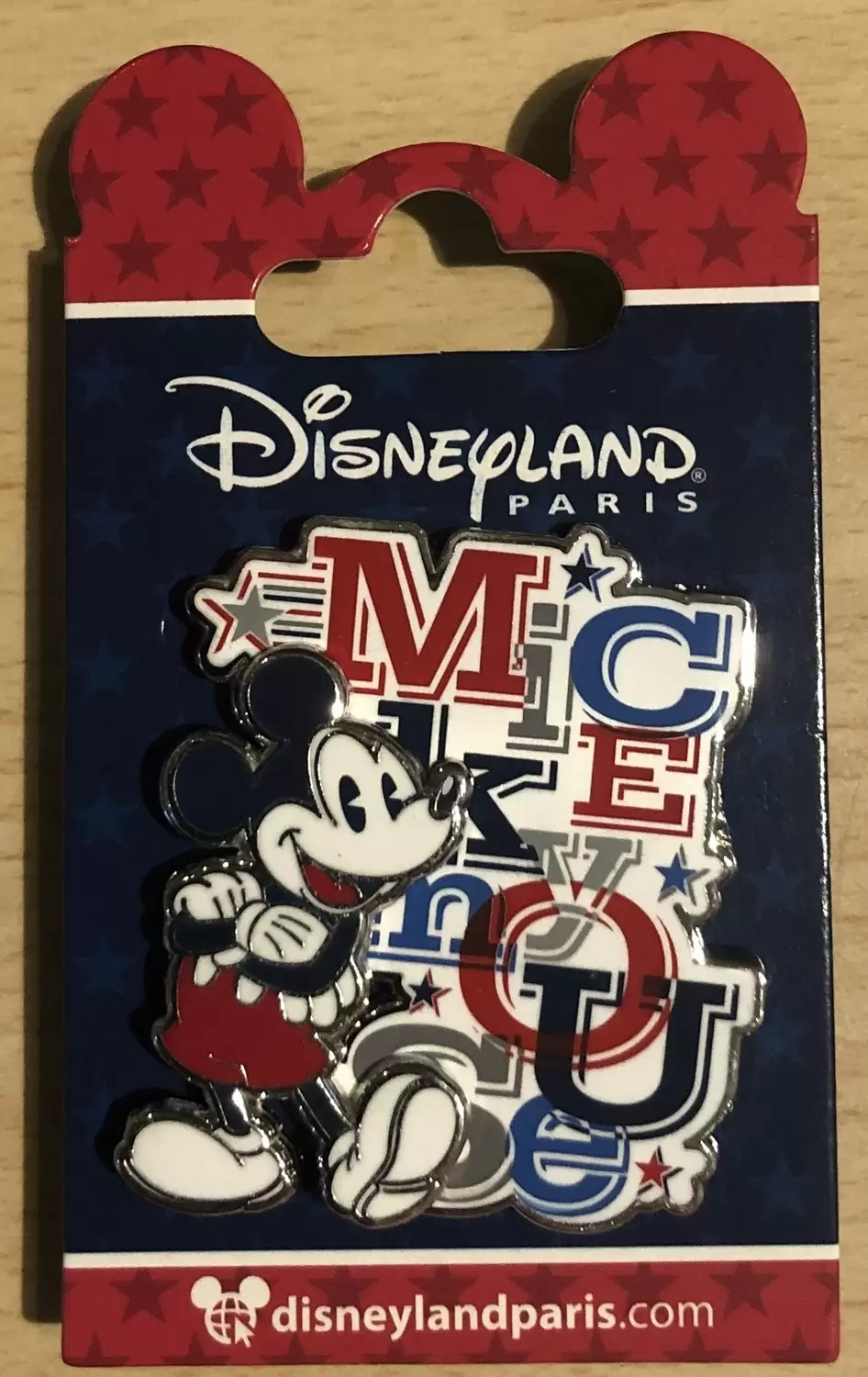Disney - Pins Open Edition - Mickey Americana Texte