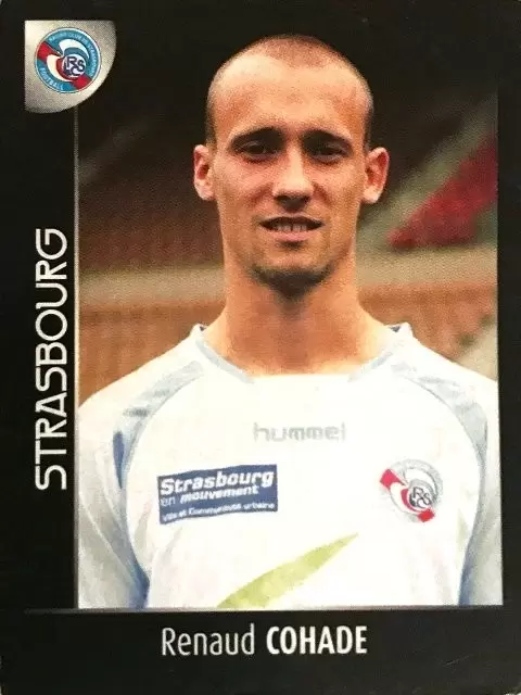 Foot 2008 - Championnat de France de L1 et L2 - Renaud Cohade - Strasbourg