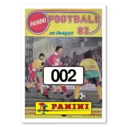 Football 82 - Fance - 1ère et 2ème Division - Panini 1982 Football