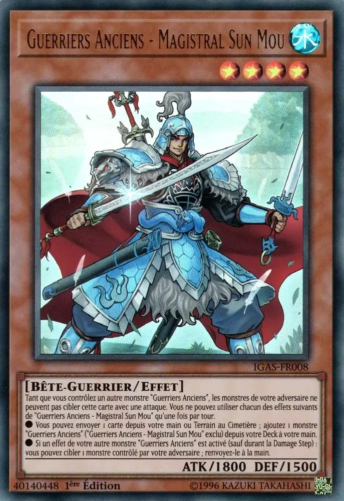 L\'Assaut de l\'Ignition IGAS - Guerriers Anciens - Magistral Sun Mou