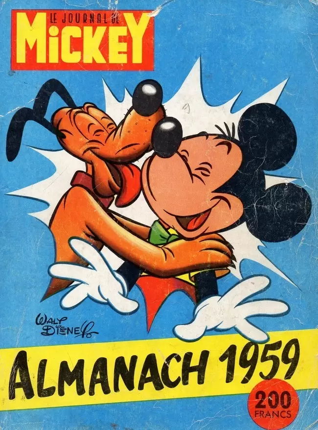 Le Journal de Mickey - Almanach - Année 1959