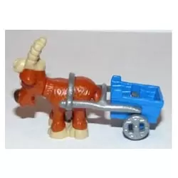 Chèvre Chariot Bords Carrés
