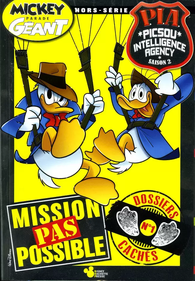 Mickey Parade Geant - Mission Pas Possible - Dossiers Cachés N°1