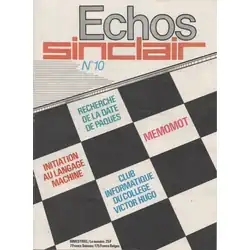 Echos Sinclair n°10