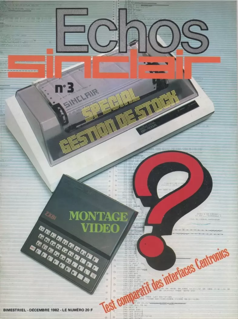 Echos Sinclair - Echos Sinclair n°3