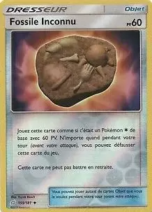 Duo de choc - Fossile Inconnu Reverse