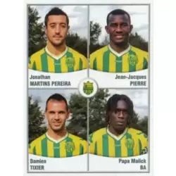 Jonathan Martins Pereira / Jean-Jacques Pierre / Damien Tixier / Papa Malick Ba - FC Nantes