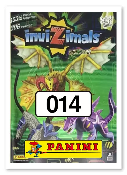 Invizimals Evolution - Sticker n°14
