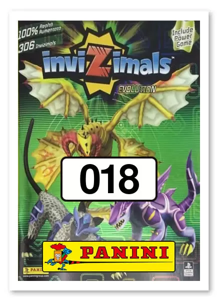 Invizimals Evolution - Sticker n°18