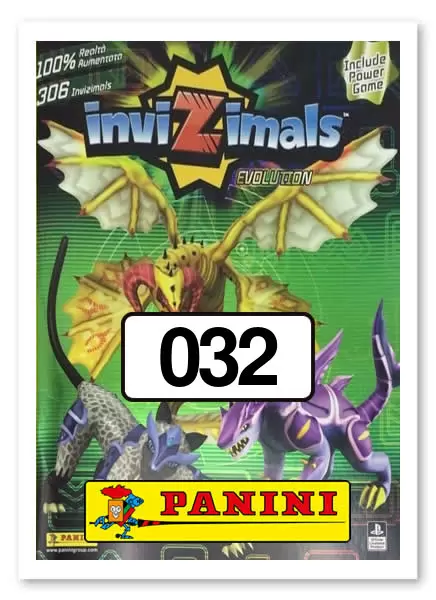 Invizimals Evolution - Sticker n°32