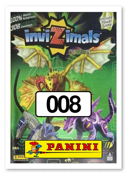 Invizimals Evolution - Sticker n°8