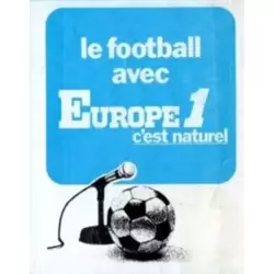 le football avec Europe 1 c'est naturel