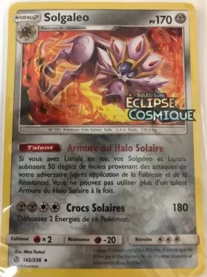 Éclipse Cosmique - Solgaleo Holographique Logo