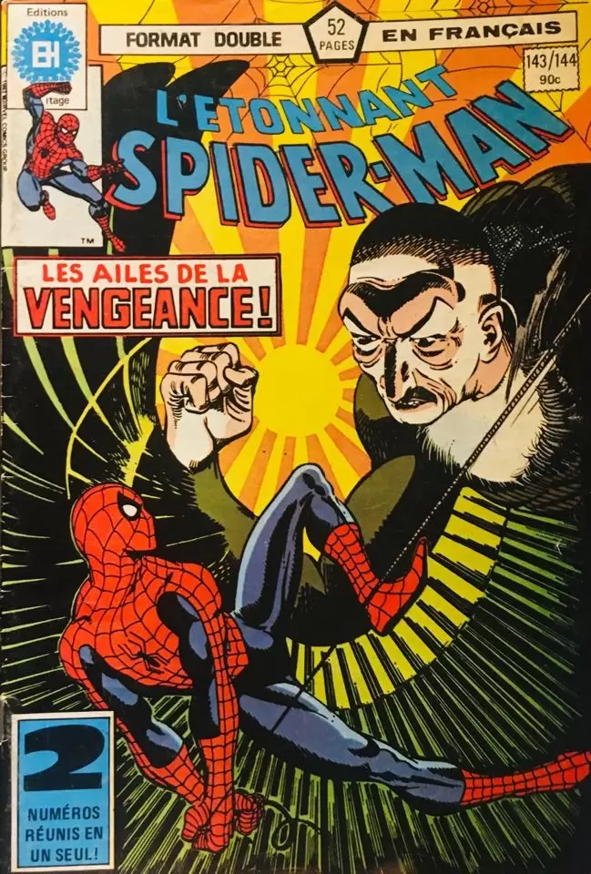 L\'étonnant Spider-Man (Editions Héritage) - Les ailes de la vengeance