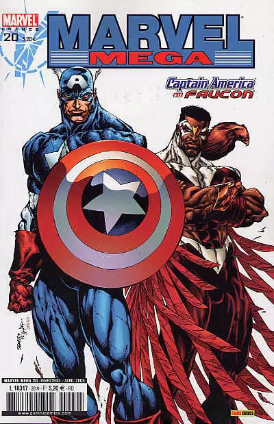 Marvel Mega - Captain America et le Faucon
