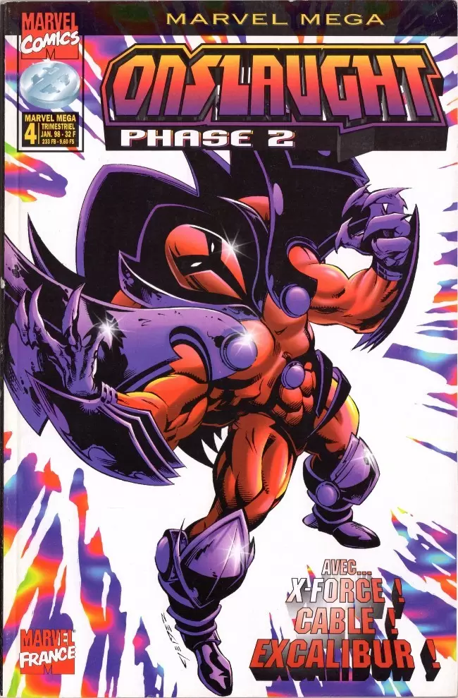 Marvel Mega - Onslaught Phase 2 - Sur les traces d\'Onslaught