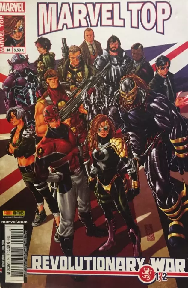 Marvel Top - 2ème série - Revolutionary war (1/2)
