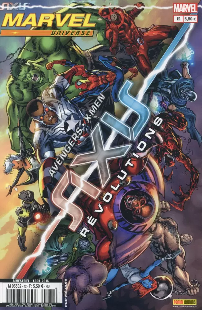 Marvel Universe - Panini 2013 - Avengers vs x-men : axis revolutions