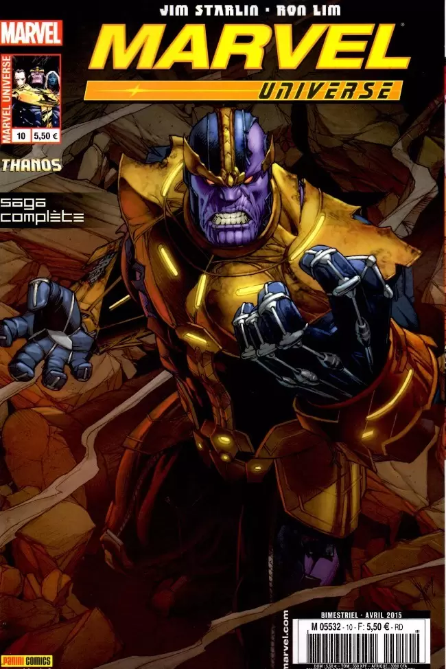 Marvel Universe - Panini 2013 - Thanos : Là-Haut, Un Dieu Ecoute