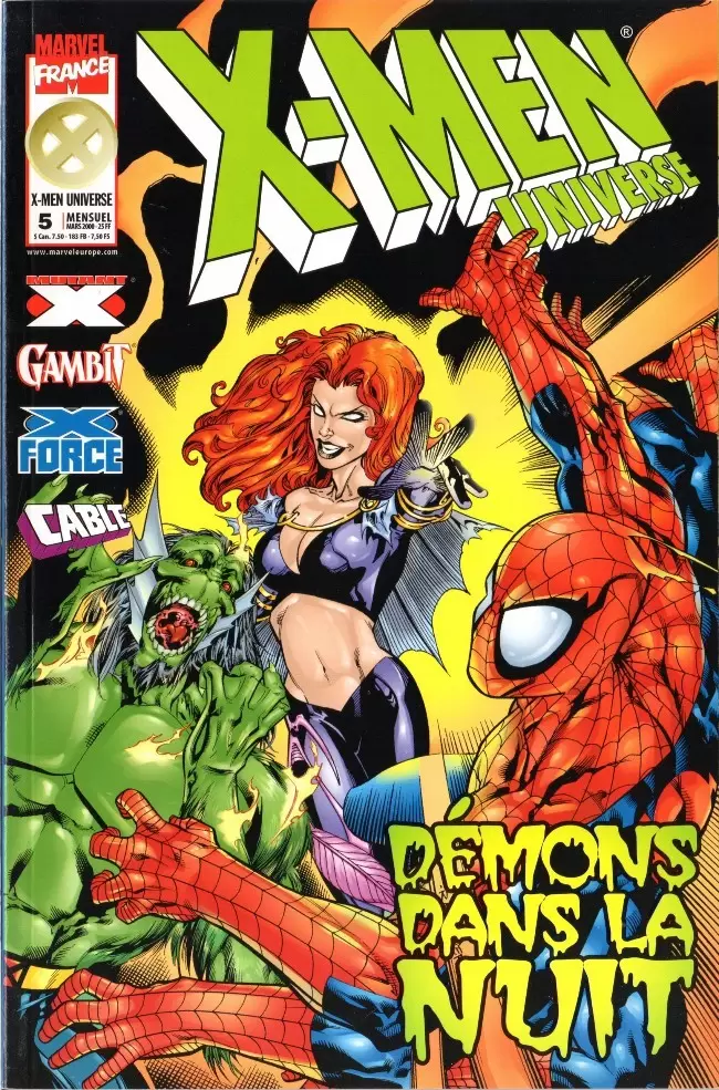 X-Men Universe (Marvel France - 1999) - Démons dans la nuit