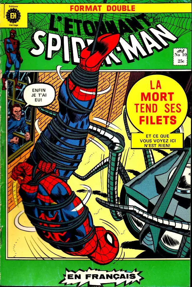L\'étonnant Spider-Man (Editions Héritage) - Aux prises avec un robot géant !