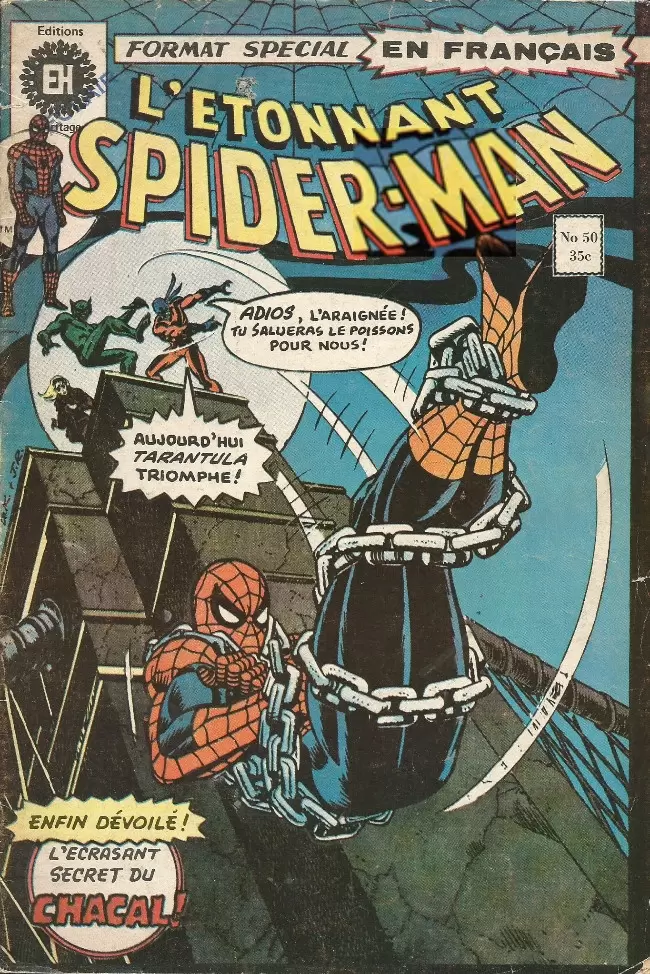 L\'étonnant Spider-Man (Editions Héritage) - Chacal... Où es-tu?