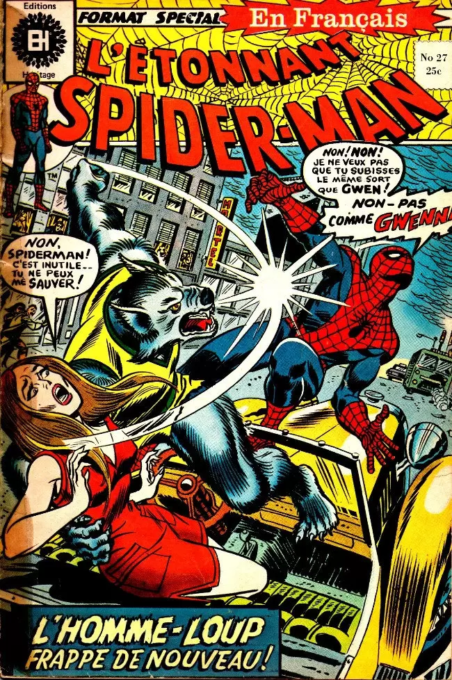 L\'étonnant Spider-Man (Editions Héritage) - Chasse au loup!