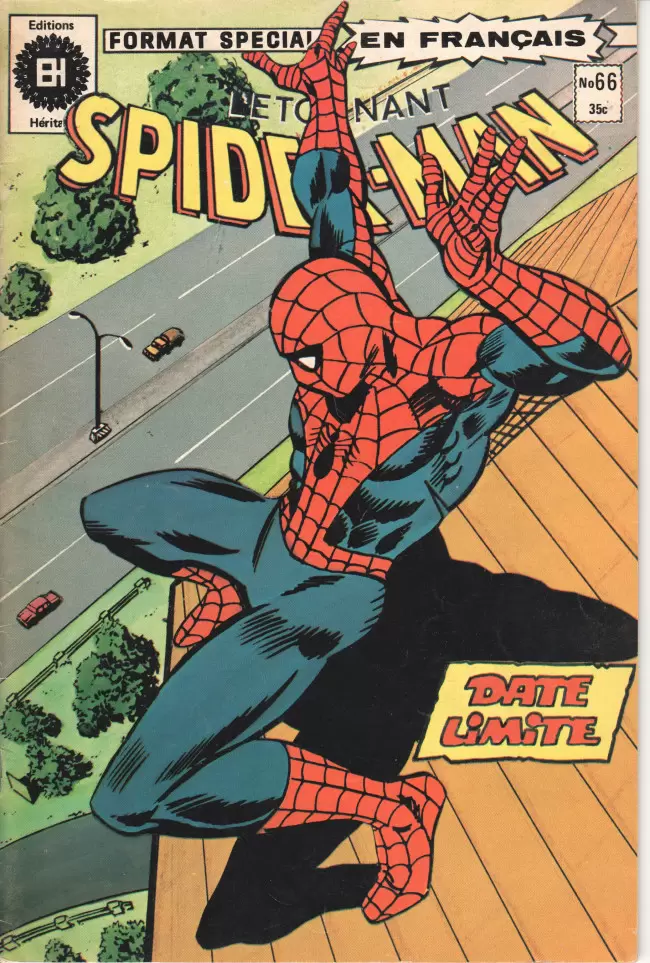 L\'étonnant Spider-Man (Editions Héritage) - Date limite