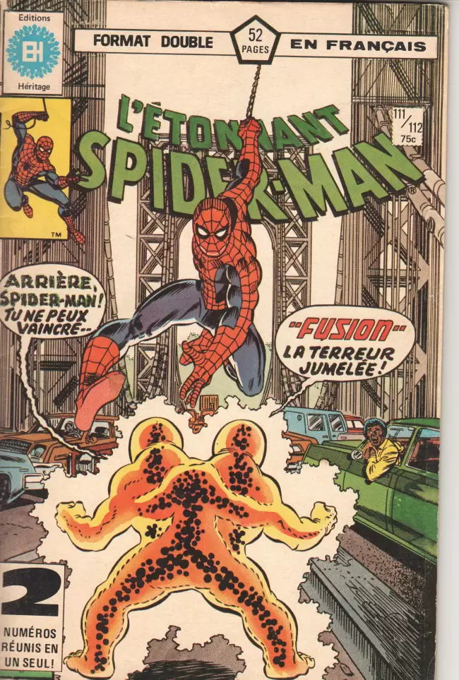 L\'étonnant Spider-Man (Editions Héritage) - Fusion !