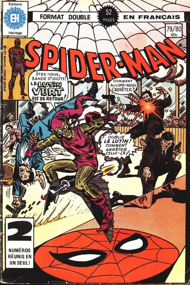 L\'étonnant Spider-Man (Editions Héritage) - Goblin au milieu