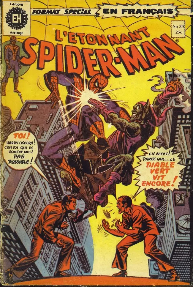 L\'étonnant Spider-Man (Editions Héritage) - Green Goblin revit!